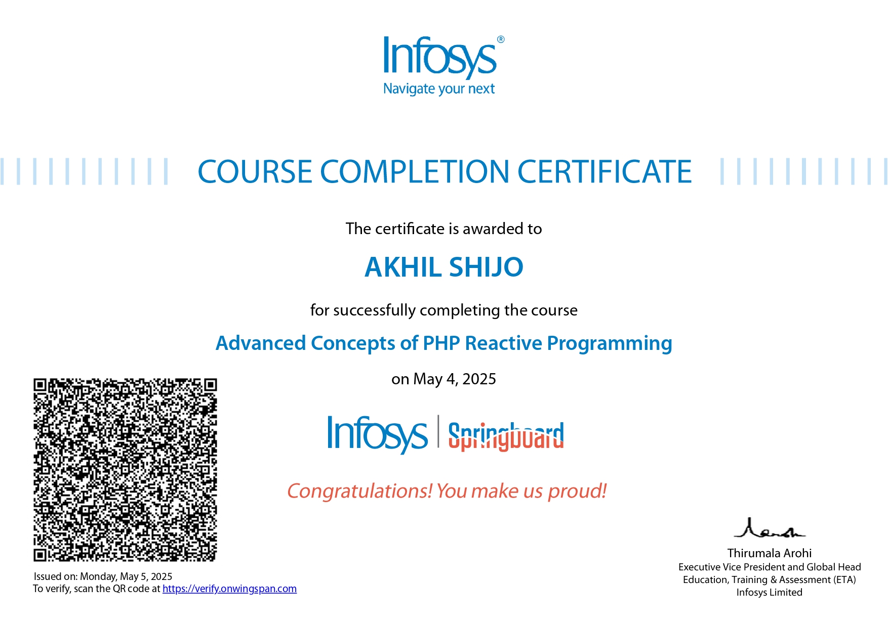 Certificate 12